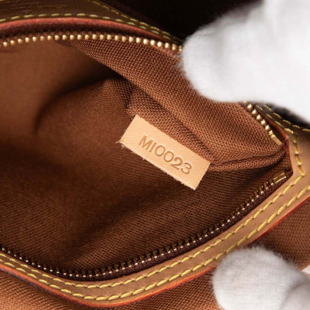 LOUIS VUITTON Brown Monogram Leather Mini Looping Shoulder Bag - Picture 6 of 6